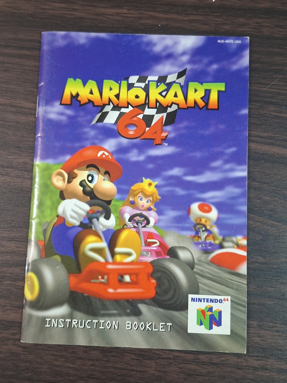 BEST OFFER? Nintendo Mario Kart 64 Instruction Booklet